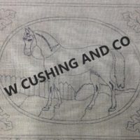 Horse of Ross, OSV 142 24 x 37 by Pearl McGown