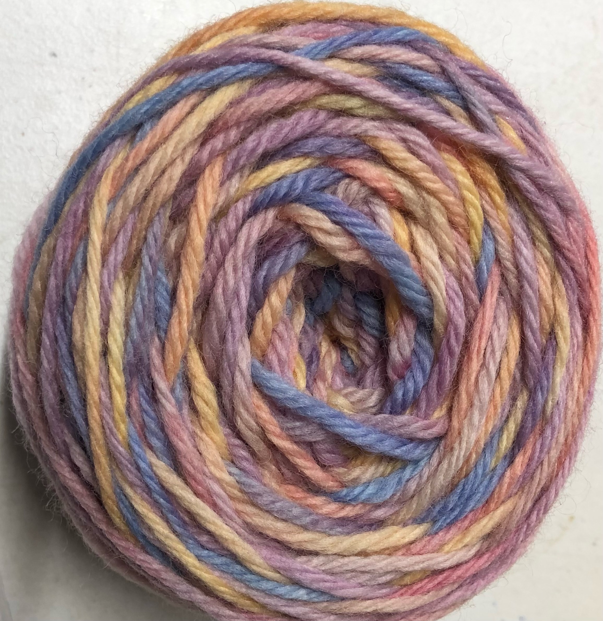 "Jelly Beans" A Hand Dyed Art Yarn to Hook, Punch or Bind with!