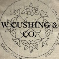 Rebecca's Chair Seat, by Rebecca Andrews, 16 1/2" round