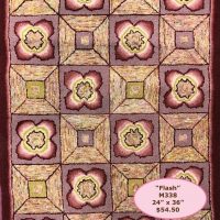 Flash, pattern by Joan Moshimer, M338 24" x 36"