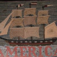 American Clipper Small, Pattern by Cactus Needle, 22 1/4" x 16”