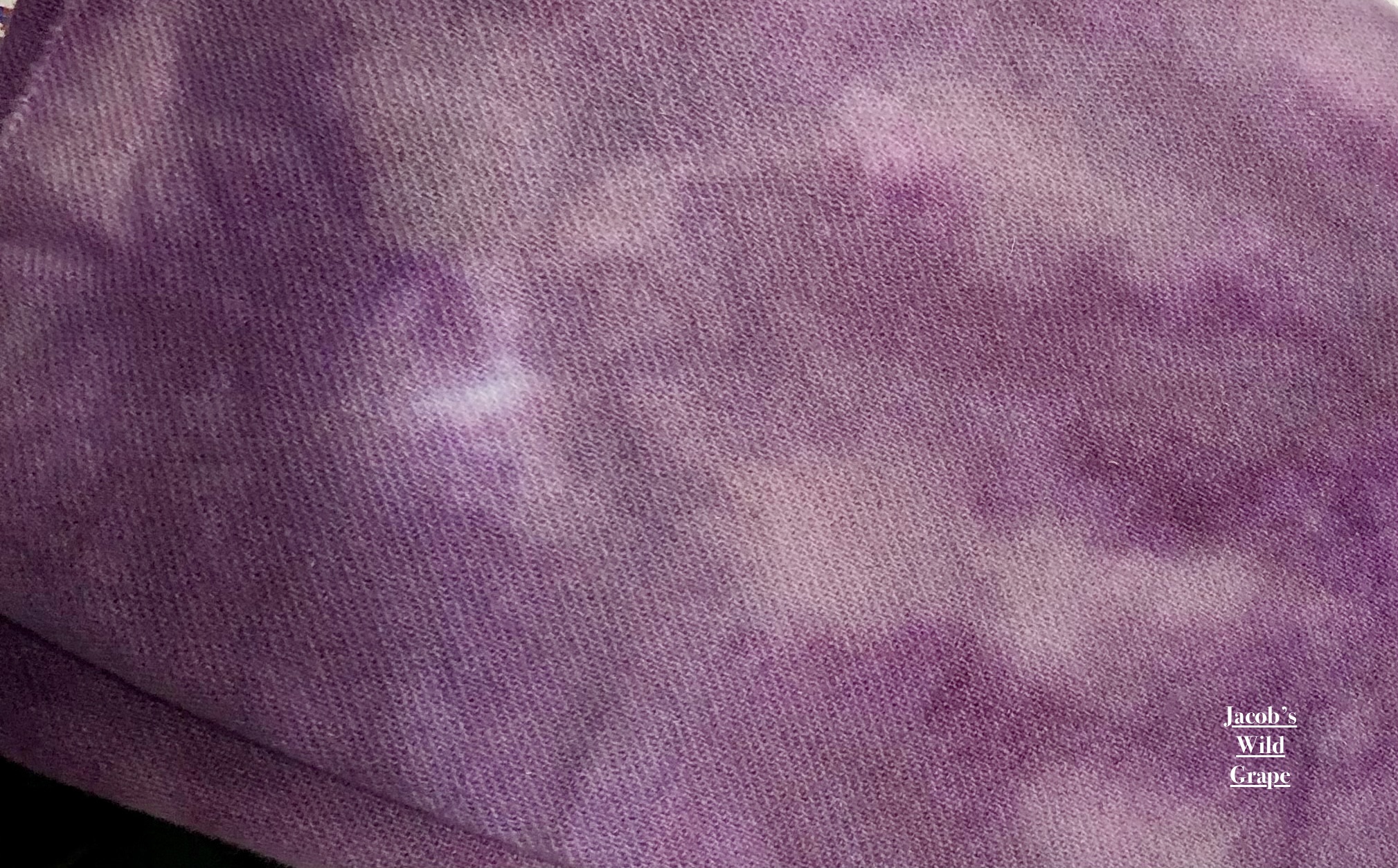 Hand Dyed Wool - Jacob's Wild Grape