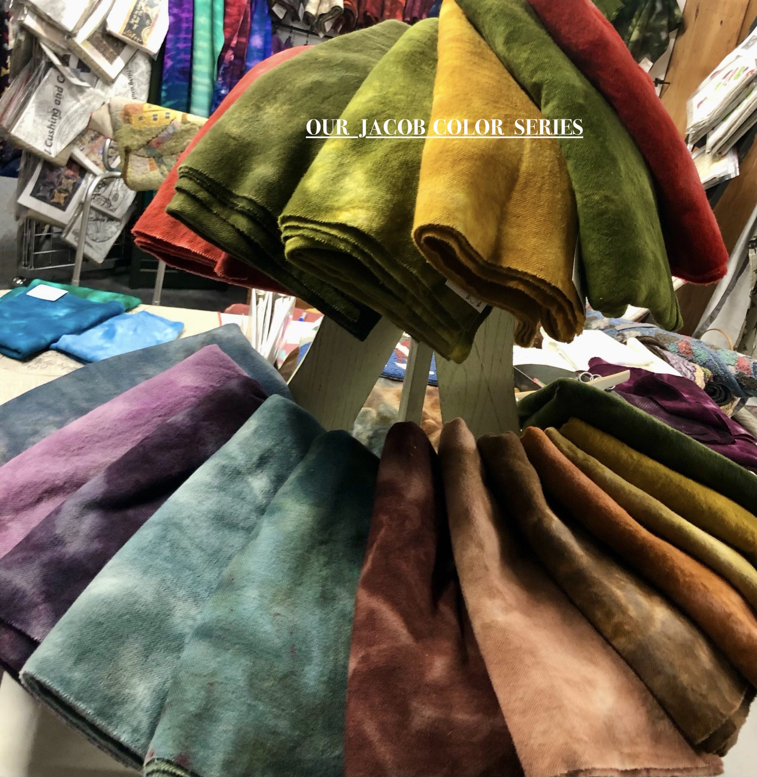 Hand Dyed Wool - Jacob's Blue - Image 2