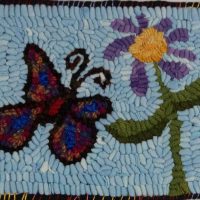 Billy Willy Butterfly Beginner, Pattern by Cactus Needle, 6” X 8”