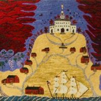 Cloverdale, Pattern by Cactus Needle, 36" X 54"