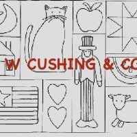 Americana Large, Pattern by Cactus Needle, 27 1/2" X 37"