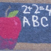 Chalkboard, Pattern by Cactus Needle, 8" x 11"