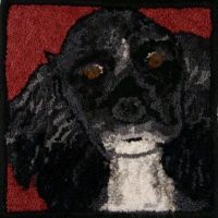 Cocker Spaniel, Pattern by Cactus Needle, 14" X 14”