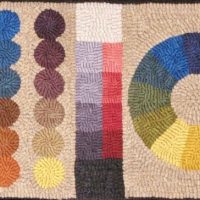 Color Wheel Purse, Pattern by Cactus Needle, 10" X 17"