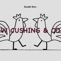 Doodle Boys, Pattern by Cactus Needle, 16" X 26”