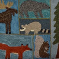 Fir and Friends, Pattern by Cactus Needle, 24" X 31”