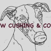 Greyhound, Pattern by Cactus Needle, 14" x 14"