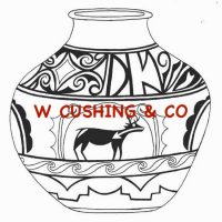 Indian Pot Large, Pattern by Cactus Needle, 28" X 28"