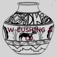 Indian Pot with Deer, Pattern by Cactus Needle, 18" X 18"