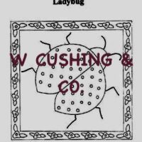 Ladybug, Pattern by Cactus Needle, 17 1/2" X 17 1/2”