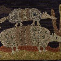 Mommy and Me, Pattern by Cactus Needle, 34” X 24”