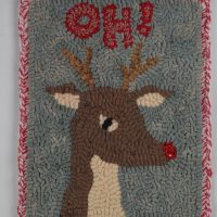 Oh Dear WordPlay, Pattern by Cactus Needle, 8" x 10"