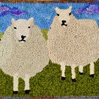 Sisters, Pattern by Cactus Needle, 12” X 15”