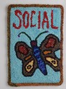Social Butterfly WordPlay, Pattern by Cactus Needle, 8" x 12"
