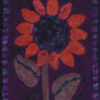 Sunflower, Pattern by Cactus Needle, 6" X 8"