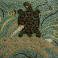 Victory Ride, Pattern by Cactus Needle, 18 3/4" X 22 3/4”