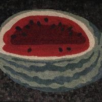 Watermelon, Pattern by Cactus Needle, 28" X 20"