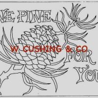 We Pine For You, Pattern by Cactus Needle, 28" X 36"