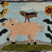 Wilbur, Pattern by Cactus Needle, 15” X 11 1/4”