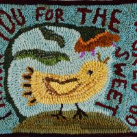 World So Sweet, Pattern by Cactus Needle, 15 1/2” X 12”