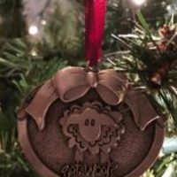 Ornament Our Exclusive 2020 Limited Edition, Pewter Ornament Got Wool!