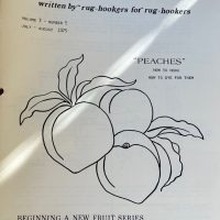 The Rug Hooker, New and Views Rug Hooking Magazine Volume 3, No. 5, Issue #17, July - August 1975 by Joan Moshimer "Used"