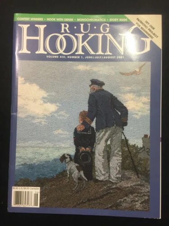 2001 June/July/August Rug Hooking Magazine Back Issue