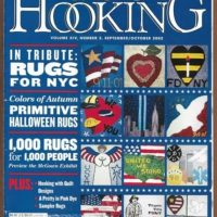 2002 September/October Rug Hooking Magazine Back Issue