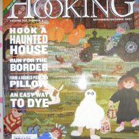 2007 September/October Rug Hooking Magazine Back Issue