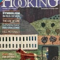 2009 September/October Rug Hooking Magazine Back Issue