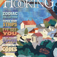 2012 January/February Rug Hooking Magazine Back Issue