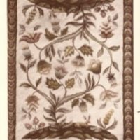 Sandringham Crewel M67 by Joan Moshimer 24" x 34"