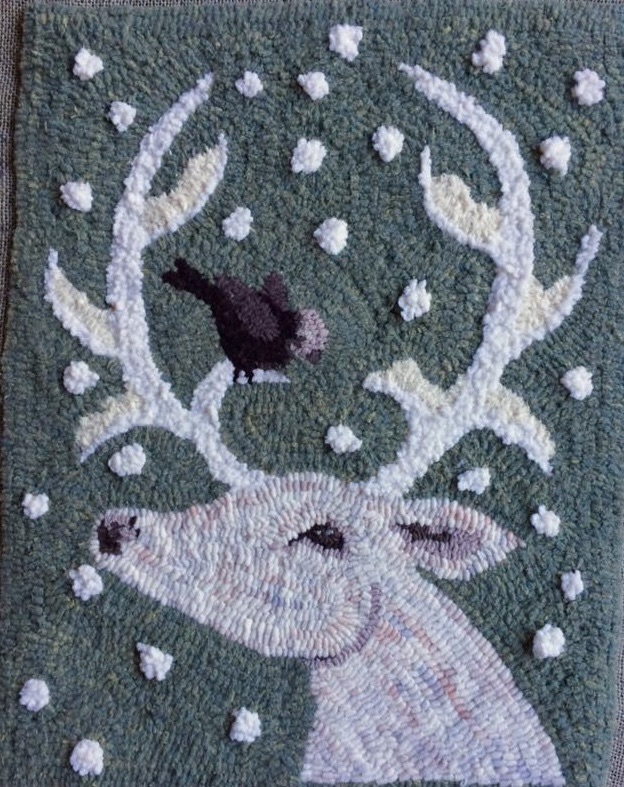 Punch Needle Pattern --WINTER BUDDIES SMALL-- Punch Needle Pattern ONLY