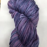 "Lilac Heaven" A Hand Dyed Art Yarn to Hook, Punch  or Bind with!