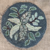 Variety of Leaves Pattern 15" round by Joan Moshimer,  MCS 123