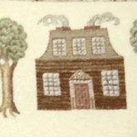 Early Home, M55 22" x 64", a Joan Moshimer Pattern