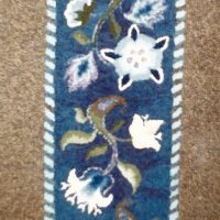 Crewel Motifs Bellpull Pattern, 9 x 30.5 by Joan Moshimer,  M319