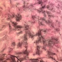 Hand Dyed Wool Peony Hedge