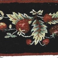 Strawberry Deacon's Bench, Joan Moshimer Pattern, 13" x 56"  M108