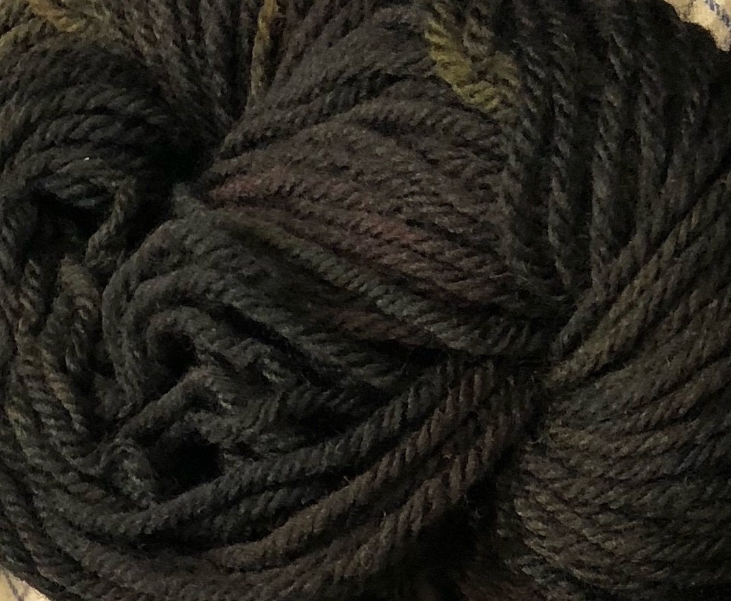 "Black Walnut" A Hand Dyed Art Yarn to Hook, Punch or Bind with! - Image 3