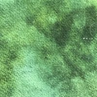 Hand Dyed Wool Christmas Green