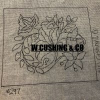 Crewel Tulip  OSVCS 297 Pearl McGown Pattern 14" x 16"