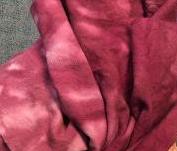 Hand Dyed Wool Talisman Rose--A New  Hand Dyed Wool