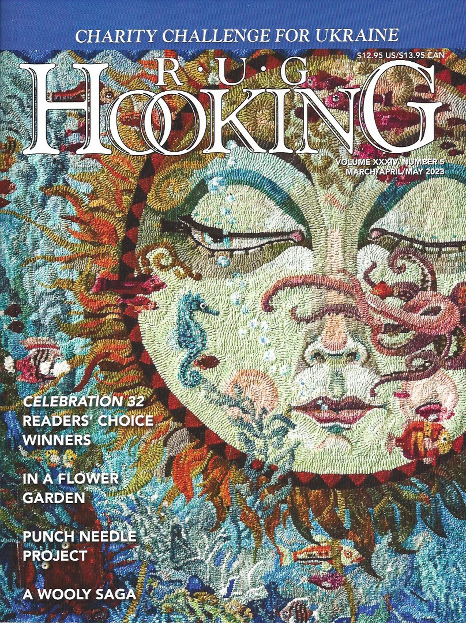 Magazine: RUG HOOKING MAGAZINE - March/April/May 2023 Volume XXXIV, Number 5