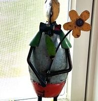 Metal Art. . . Posey for You!